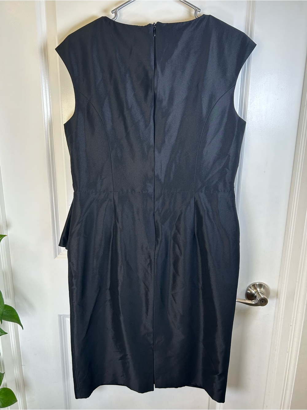 Evan-Picone Vintage Black Sleeveless Classic Cocktail Evening Dress Size 10 - Picture 3 of 10